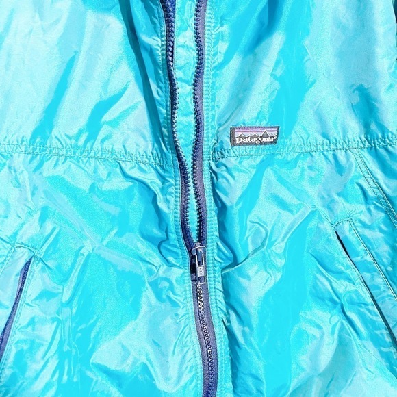 Patagonia VTG Fleece Lined Jacket 42101 Teal SZ Small - Picture 8 of 11